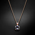 Кулон "Junona (Silver Night)" с кристаллами Swarovski™
